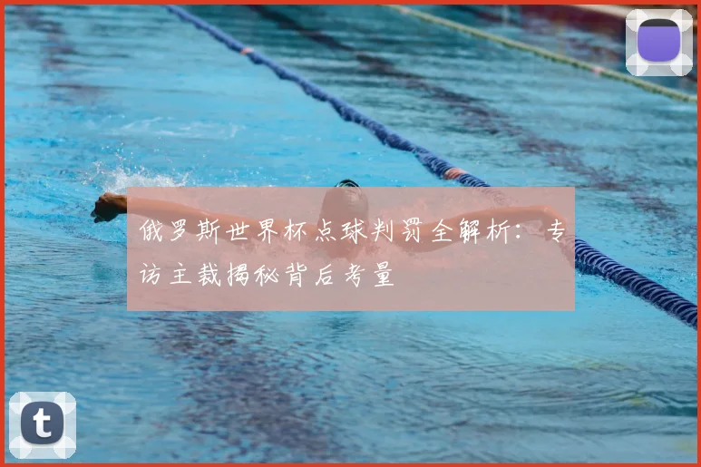 俄罗斯世界杯点球判罚全解析:专访主裁揭秘背后考量