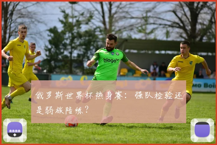 俄罗斯世界杯热身赛:强队检验还是弱旅陪练?